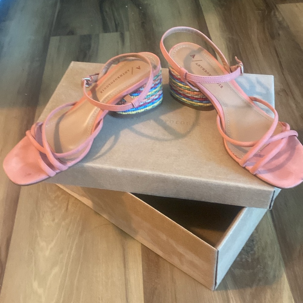 Anthropologie sandals size 36